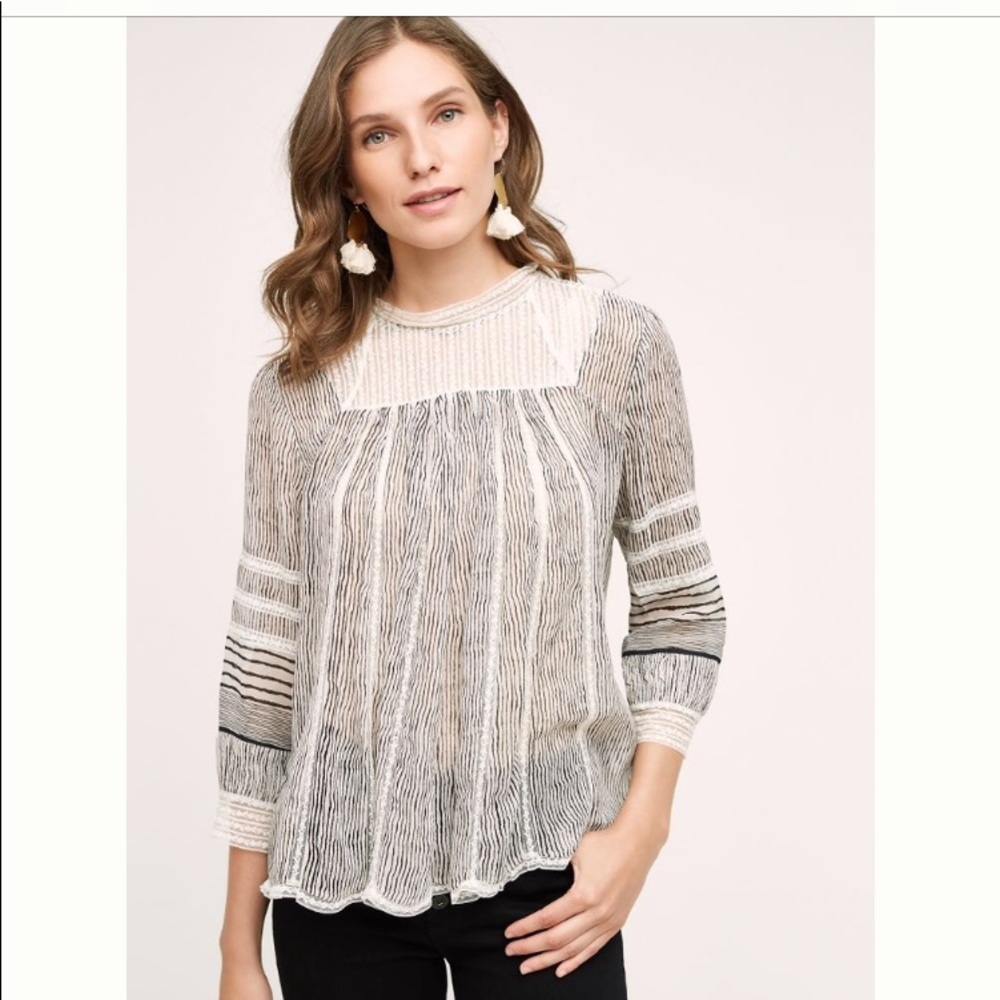 Reina blouse from Anthropologie